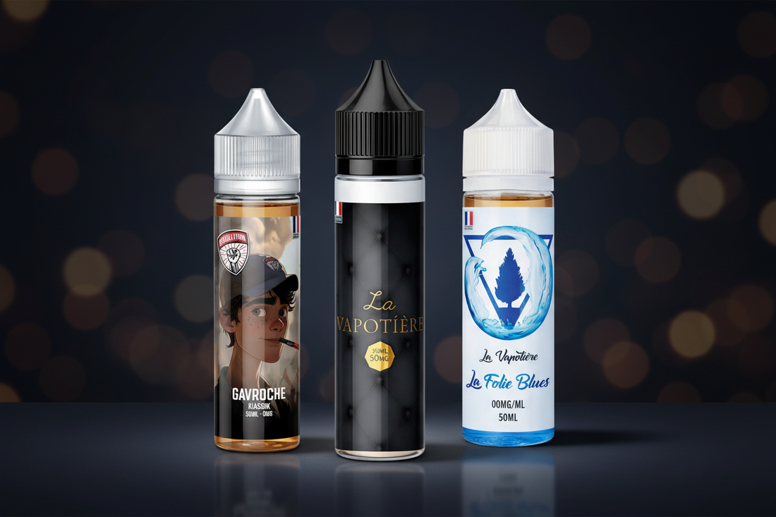 🔥 Précommande exclusive – Gavroche, La Vapotière & Folie Blues en 100 ML !
