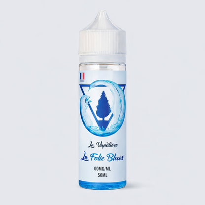 La Folie Blues 100 ML – Fraise des Bois, Grenade, Kiwi | Lot de 10 – Précommande